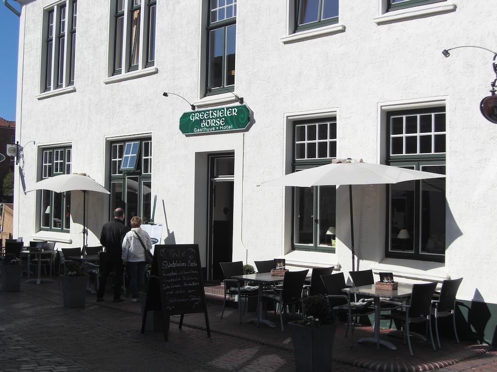 Greetsieler-Boerse Hotell Pewsum Eksteriør bilde